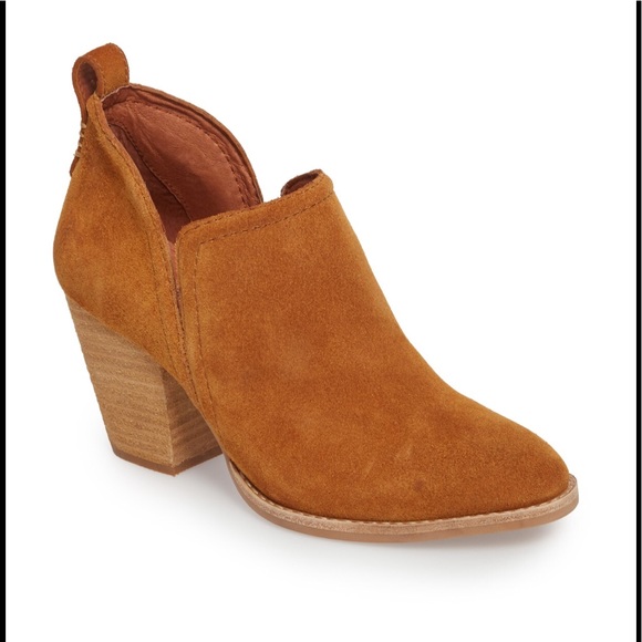 jeffrey campbell rosalee bootie mustard suede